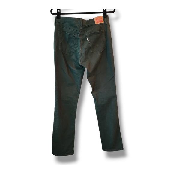 Levi's 505 Straight Jeans – Dark Green Women's Size 30 - Picture 1 of 5
